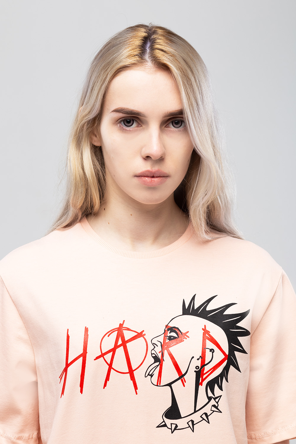 HARD PUNK футболка оверсайз